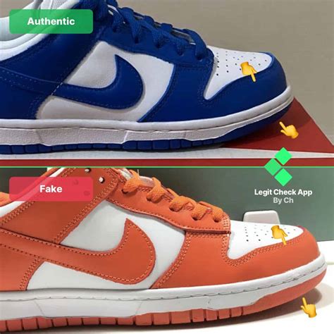 how to spot fake nike sb dunk high|how to identify nike dunks.